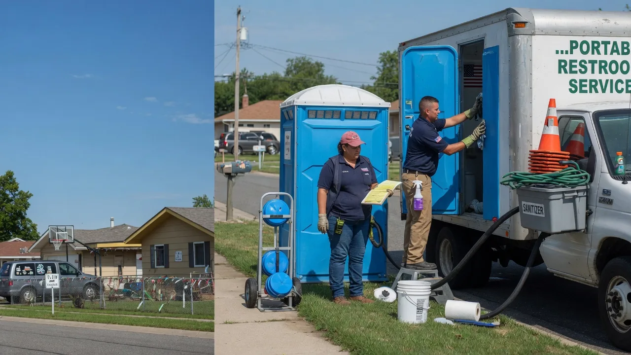 Portable Toilet Rental in Pinson, TN near me